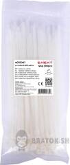 Кабельна стяжка e.ct.stand.60.3.white (100шт), біла