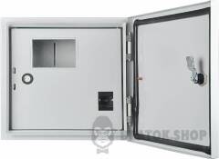 Корпус обліку металевий 4 модулі 1фл, навісний IP54, серії UBox