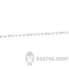 Гребінчаста шинка, ACTI9, 3L+N збалансована З AUX І VIGI, крок 9 мм, 48 модулів, 80 А