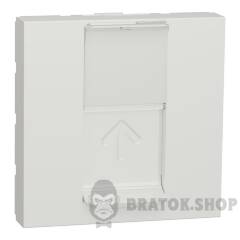 Центр плат RJ45Keystone/Systimax 2 м біл