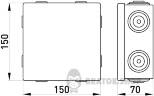 Разделительная коробка e.db.pro.150.150.70u p016104 в Киеве