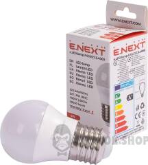 Лампа светодиодная e.LED.lamp.P45.E27.6.4000, 6Вт, 4000К