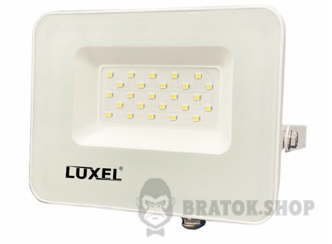 Прожектор світлодіодний LED 20 Вт IP65 6500K LUXEL ECO LPEW