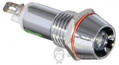 Сигнальна арматура AD22C-10 біла 24V AC/DC
