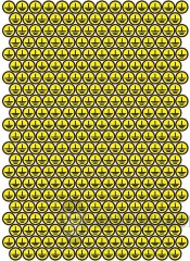 Наліпки "Знак "заземлення""