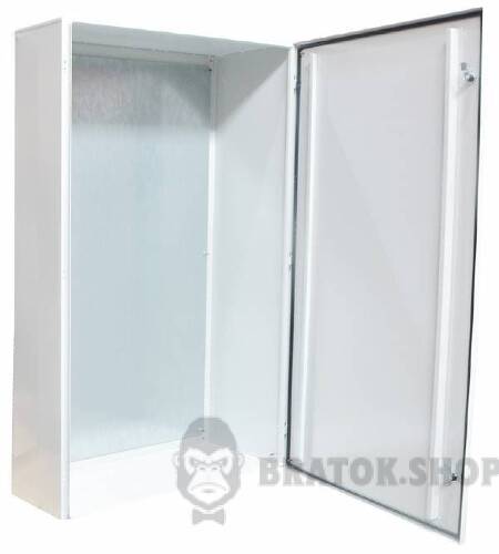 Щит монтажный металевий 100x65x30 ЩМП IP54 УСКО-Укрем UBox A0260020044 зовнішній