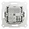 USB розетка тип А+С 2,4 А або 2 х 1,2 А сталь Asfora EPH2700362 у Києві