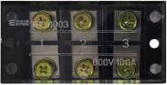 Клемна колодка прохідна 100A/3 АСКО-Укрем TB1003 A0130050025