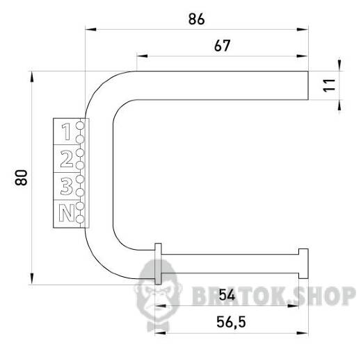 Скоба заземления e.bracket.earth.35 p061002 в Киеве