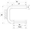 Скоба заземления e.bracket.earth.35 p061002 в Киеве
