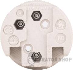 Патрон керамический Е40, e.lamp socket.Е40.cer