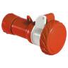 Кабельна розетка PratiKa, пряма, 16 A, 3P + E, 380-415 B AC, IP67 PKF16M734 у Києві