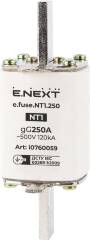 Предохранитель плавкий e.fuse.NT1.250, габарит 1, 250А.