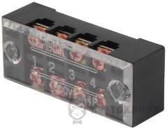 Клемна колодка захищена e.tc.protect.60.4, 60А, 4 полюса