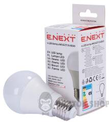 Лампа светодиодная e.LED.lamp.A60.E27.10.6500, 10Вт, 6500К