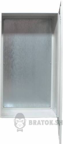 Щит монтажный металевий 120x80x30 ЩМП IP54 УСКО-Укрем UBox A0260020046 зовнішній