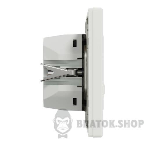 USB розетка А+С, 3 А, 45 Вт, біла EPH2700421 у Києві