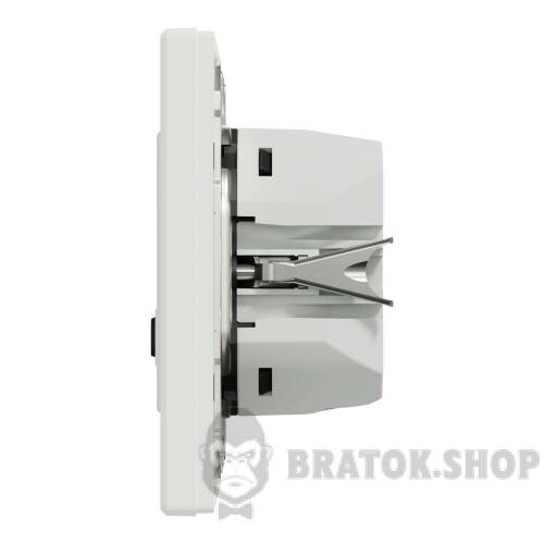 USB розетка А+С, 3 А, 45 Вт, біла EPH2700421 у Києві