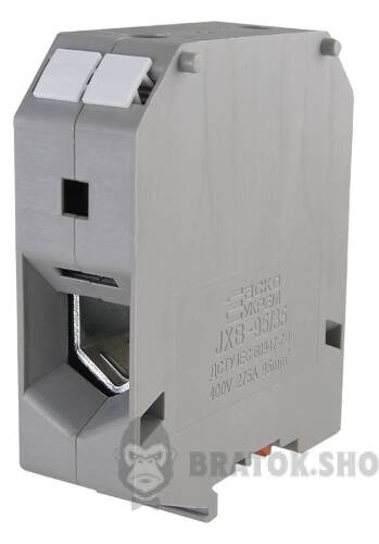 Клемник гвинтовий 275A АСКО-Укрем 95/35 сірий A0130010009