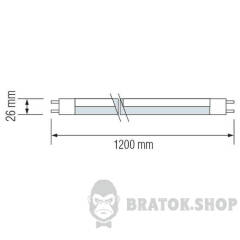 Світлодіодна лампа T8 18W 6400К G13 Horoz Electric TUBE PRO IMPROVED