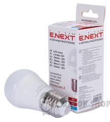 Лампа светодиодная e.LED.lamp.P45.E27.8.6500