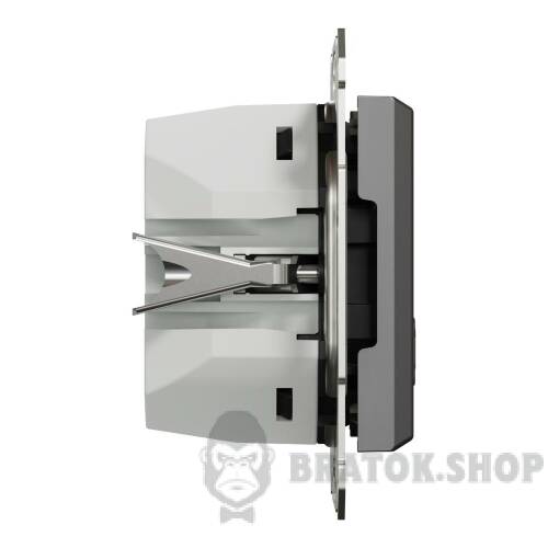 USB розетка А+С, 3 А, 45 Вт, антрацит EPH2700471 у Києві