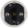 Вилка силовая переносная Schuko 16A/2 220V 2Р+РЕ (012) АСКО-Укрем A0080010013 белый