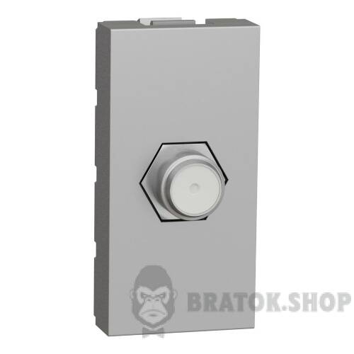 Розетка Coaxial F-type, 1 модуль алюм NU346830 в Киеве