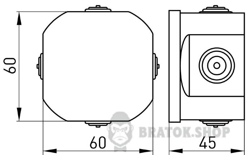 Разделительная коробка e.db.pro.d50.50u p016107 в Киеве