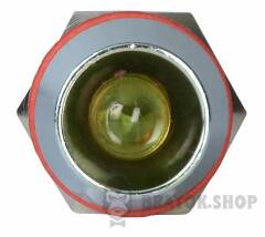 Сигнальна арматура AD22C-10 жовта 220V AC