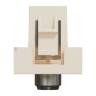 Розетка Coaxial F-type, 1 модуль, бежева Unica New Studio NU346844 в Киеве