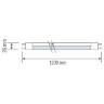 Лампа світлодіодна T8 18W 4000K G13 Horoz Electric LED TUBE-120 002-001-0018-030