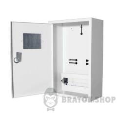 ЯУР-3Н-12Э эк., 3-ф. электронный счетчик, 12 мод., IP31, навесной, 260*428*120
