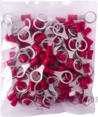 Ізольований наконечник e.terminal.stand.rv2.2.10.red 1.5-2.5 кв.мм, червоний, 100шт