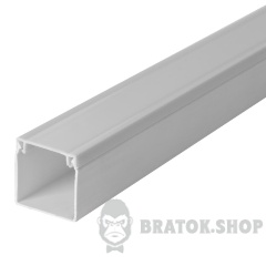 Короб пластиковий e.trunking.stand.25.25, 25х25мм, 2м