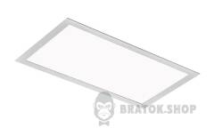 Светильник светодиодный Fuzo LED 18 W 3000K OPAL 420 mmx240 mm 2020lm Grey