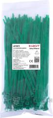 Кабельна стяжка e.ct.stand.60.3.green (100шт), зелена