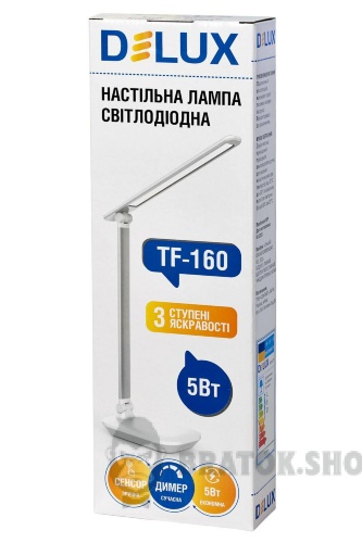 Настольная лампа светодиодная LED 5W 6000К DELUX TF-160 (90015770) в Сумах