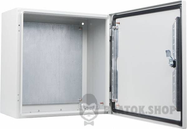 Щит монтажный металевий 40x40x20 ЩМП IP65 УСКО-Укрем UBox A0260020052 зовнішній