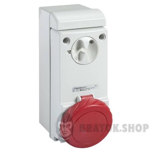 Unika interlocked socket - 32 A - 3P + E - 380...415 V AC - IP65 - wall 83096 в Киеве