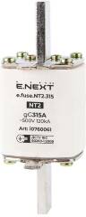 Предохранитель плавкий e.fuse.NT2.315, габарит 2, 315А.