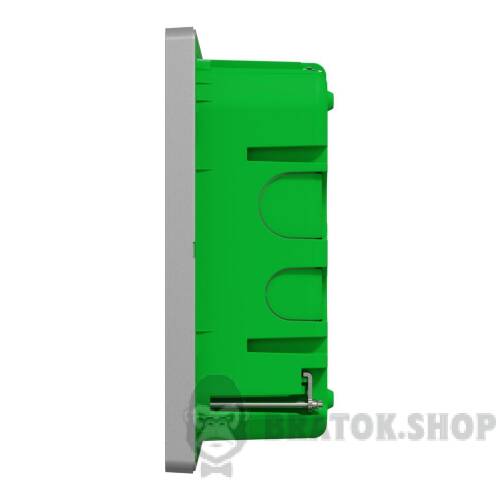 Блок unica system+ прихована вставка 3х2 алюміній NU173430