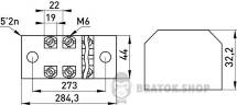 Клемна колодка захищена e.tc.protect.100.12, 100А, 12 полюсів p056026