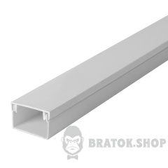 Короб пластиковий e.trunking.stand.100.40, 100х40мм, 2м