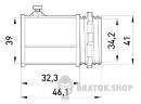 Ввід металевий e.industrial.pipe.dir.screw.1-1/4", гвинтовий i0460004 у Києві