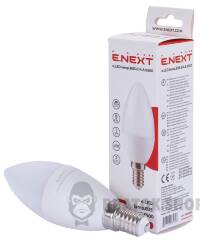 Лампа светодиодная e.LED.lamp.B35.E14.8.6500