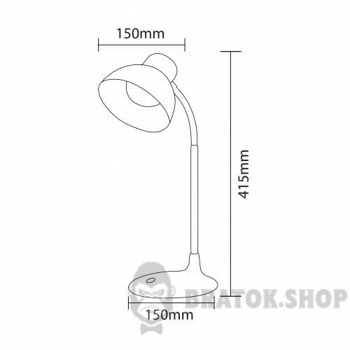 Настільна лампа на акумуляторі LED 10W 6000К HOROZ ELECTRIC AYSU (049-034-0010-010)