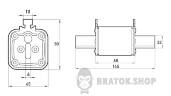 Предохранитель плавкий e.fuse.NT3.400, габарит 3, 400А. i0760063 в Киеве