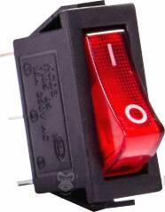 Перемикач клавішний e.switch.key.03, 3 pin, з індикацією