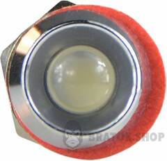 Сигнальна арматура AС22C-8 біла 24V AC/DC